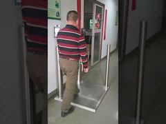 Catraca de Barreira Giratória com Termômetro Integrado e Reconhecimento Facial