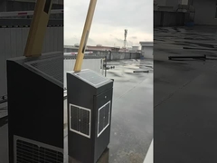 Porta solar da barreira do crescimento da conversão de frequência do motor sem escova da C.C. da energia nova para o parque de estacionamento