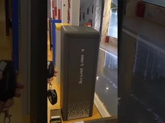 Casa de cor amarela DC Motor sem escova Parking Smart Barrier Gate