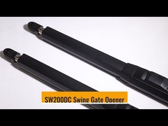 200 kg/ala única e 400 kg para operador automático de porta giratória de folhas duplas