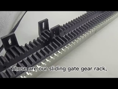 Fabrica Directo M4 Directo Galvanizado Metal Steel Gear Rack Para Automático Abridor de Porta Deslizante