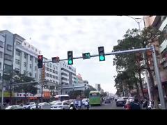 Semáforo vermelho amarelo verde com 200 mm de diâmetro