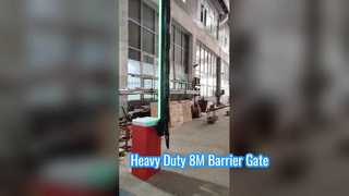 Porta sem escova resistente da barreira do crescimento do motor da C.C. do braço da cerca de 8M para o estacionamento e o controle de tráfego