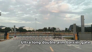 Portão de barreira de braço duplo ultra longo T01