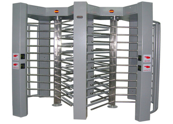Porta dobro do torniquete completo de aço inoxidável da altura 316 com software do controlo de acessos