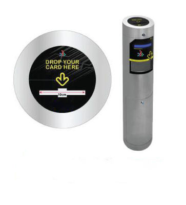 Sistema de acesso reutilizável Dropbox Card Collector com 100% de precisão e capacidade de 280 cartões para gerenciamento de visitantes