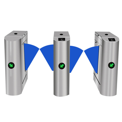 De aço inoxidável escovado robusto porta automática interna/exterior da barreira da aleta