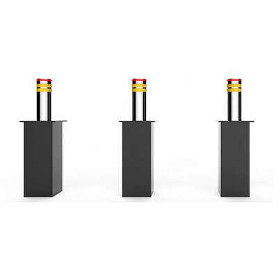 Advertência hidráulica de aumentação automática do controle dos postes de amarração do veículo anticolisão