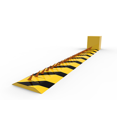 Pneumático Spike Barrier Remote Control do tráfego da segurança da estrada assassino do pneumático de 3m - de 6m