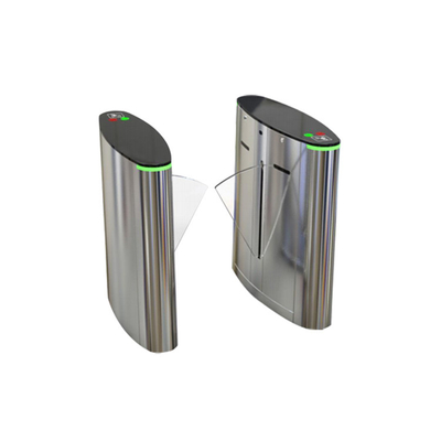 Servo DC Motorizado 100% livre de corrosão SS304 TCP / IP Porta de barreira de entrada para pedestres