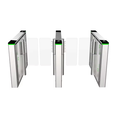 Portões de acesso de alta velocidade com abertura automática de faixa rápida BLDC Servo Motor Swing Arm