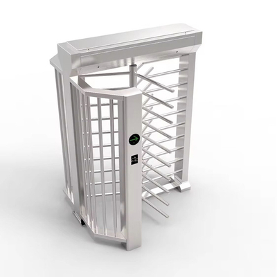 Alta segurança 120 graus Single Double Lane Turnstiles de altura total para o canteiro de obras