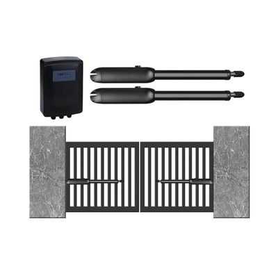 Interruptor de limite magnético automático de trabalho pesado para o motor do portão de balanço SW400DC Design moderno para Max.800KG Portões de villas ao ar livre