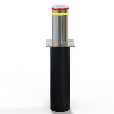 600 mm de altura ascendente Bollardo de reconhecimento de placas de veículo com longa vida útil e serviços OEM/ODM