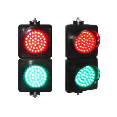 Sistema de Controle de Acesso Veicular Inteligente Portátil para Estacionamento, Luz de Trânsito LED Vermelha Verde com 100mm de Diâmetro