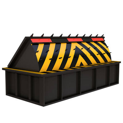 Bloqueador hidráulico de estradas de aço A3 com tanque hidráulico de 60L/80L/100L/120L e tempo de subida ≤3-4S para zonas de alta segurança