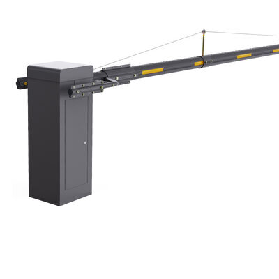 Barreira automática de lança com motor DC sem escovas ajustável de velocidade e braço extra longo de 12M para passagens de nível ferroviárias