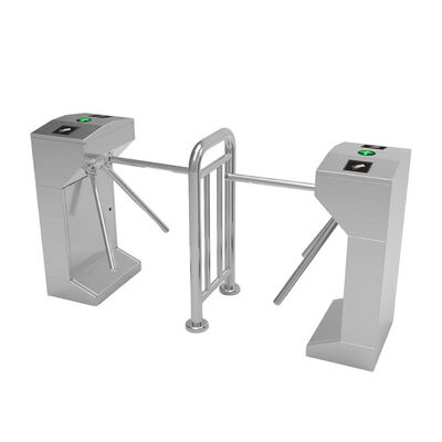 Catraca Tripé de Altura da Cintura em Aço Inoxidável 304 com Acionamento Mecânico para Fluxo de 30 Pessoas por Minuto