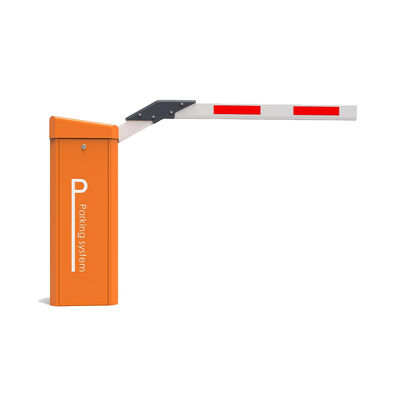 PMSM 24V Servo Motor 200W Potência nominal Automatizado Porta de Barreira de Boom com 6m de comprimento de braço para Sistema de Porta de Barreira de Portagem