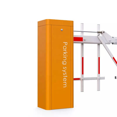 Barreira Automática para Veículos com Motor DC24V Sem Escovas, Velocidade Ajustável, Interface para Bateria de Backup e Controle