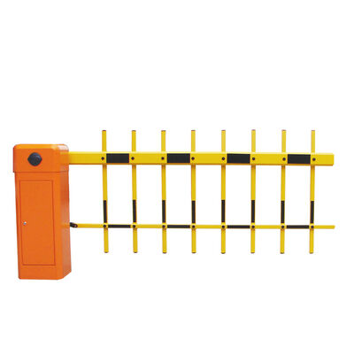 Porta de barreira automática de braço dobrável de 180 graus inteligente com potência de 120W e certificação CE