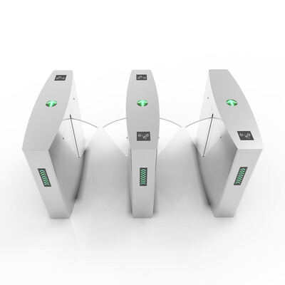 Porta de segurança, porta de barreira, torneira para pedestres com sensores IR, comprimento de 27 cm e tempo de abertura / fechamento de 1s