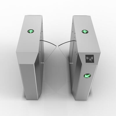 OEM ODM Speed Gate com DC 24V Motor Clear Acrylic Flap e Anti-Tailgating para Sistema de Controle de Acesso