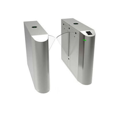 600mm Largura 100W Acrílico Flap Barreira Barreira Turnstile com motor sem escova e design anti-abertura