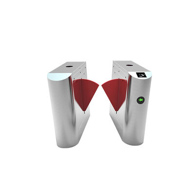OEM ODM Inteligente 304 ou 316 aço inoxidável Flap Barrier Gate com 30 pessoas por minuto taxa de fluxo e sensores infravermelhos sensíveis