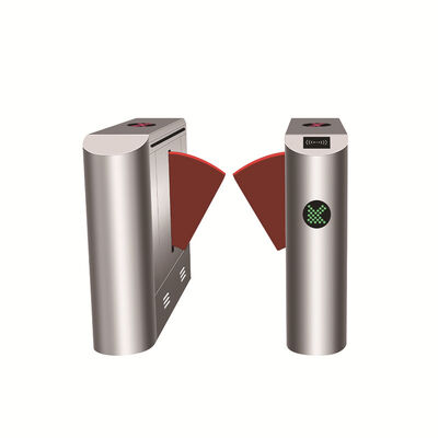 Catraca retrátil de aço inoxidável 304 com leitor de cartão RFID e taxa de fluxo de 25-30 pessoas/minuto