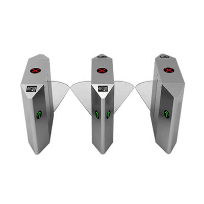 Catraca de barreira com aba de aço inoxidável de 1,5 mm de espessura IP44 com função de reinicialização automática e alimentação de 110V