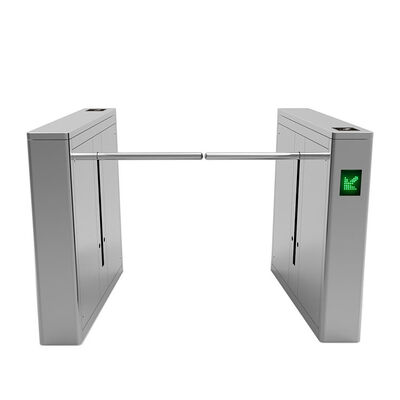 Catraca de acesso biométrico com motor BLDC IP54 para braço retrátil, com capacidade para 30 pessoas/min