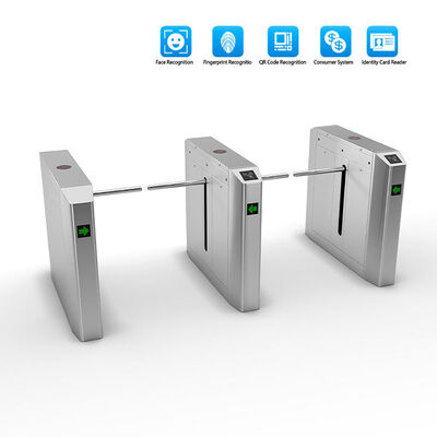 Indicadores do diodo emissor de luz do rastejamento do sistema do controle de acesso da entrada do torniquete do braço da gota IP55 anti