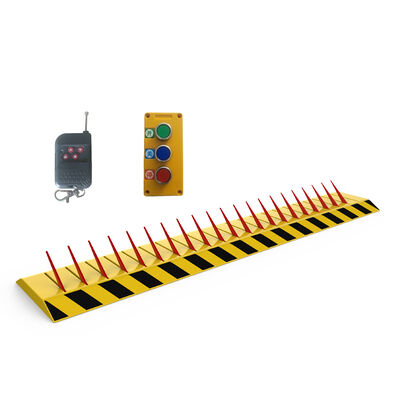 Barreira de Picos para Pneus de 10mm, 8m de Comprimento, Tempo de Elevação de 2s, para Controle de Acesso Veicular