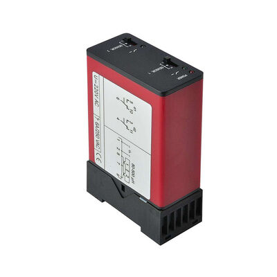 Detector de circuito de veículo de canal único com faixa de frequências de 20 kHz a 170 kHz e tensão de 220 V/110 V/24 V/12 V para controlo de acesso ao tráfego