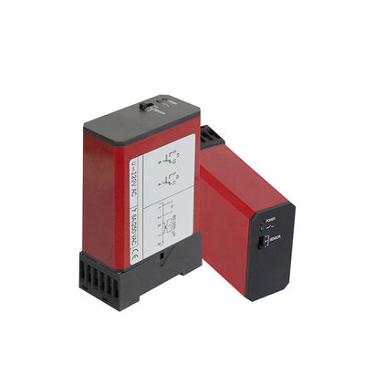 Detector de tráfego por laço indutivo em plástico de engenharia PC+ABS durável, com faixa de frequência de 20 kHz a 170 kHz e tempo de reação de 100ms