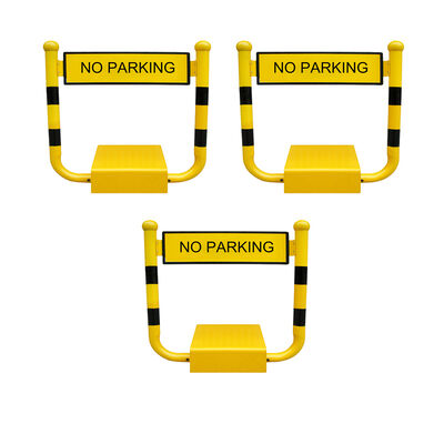 Bloqueio de estacionamento de veículos em forma de U com freqüência de 433 MHz Ferramenta de estacionamento de veículos de aço pesado e bateria recarregável