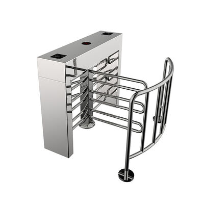 316 Ferradura de meia altura de aço inoxidável com amortecedor hidráulico para 25 a 30 pessoas/minuto de controle de fluxo