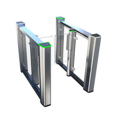 150 mm Largura IP45 Automático Swing Arm Portões Turnstile com 5,000,000 Ciclos MCBF para controlo de pedestres de alta velocidade