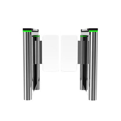 Catraca Pedestre de 900mm de Largura em Acrílico SS304 com Reconhecimento Facial e Motor BLDC