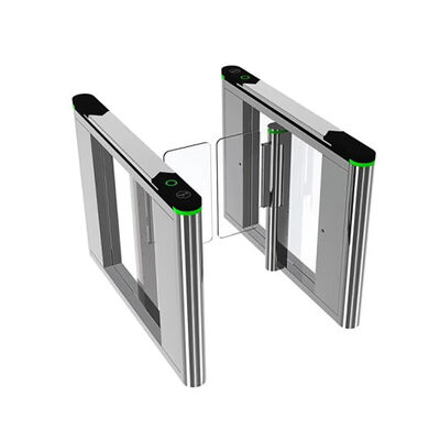 Barreira acrílica de 100W 24V BLDC Motor Speed Gate Turnstile cintura Altura Barreira de balanço