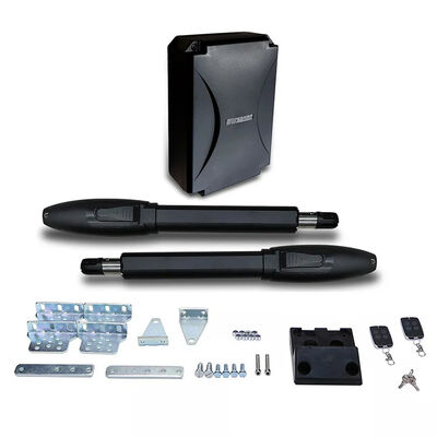 Abridor de portão basculante 24V DC com capacidade de 300kg e controle remoto para pátios residenciais