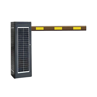 Portão de barreira solar com painel solar de 118W IP54 Proteção e controle remoto para sistema de gestão de estacionamento