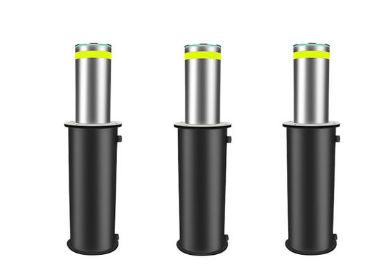 Bollard retrátil hidráulico em aço inoxidável 304 com capacidade de carga de 70T e tempo de elevação de 3-6s para segurança