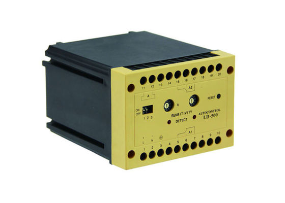 Detector de Veículo por Laço Indutivo de Canal Único com Tempo de Reação de 10ms e Sensibilidade Ajustável em 10 Níveis para Controle de Acesso de Tráfego