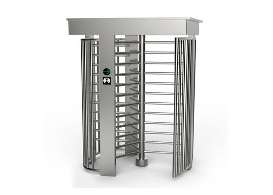 SS304 Torneador de altura total com tempo de desbloqueio de 0,2 s e indicador de luz LED para controle de acesso seguro de pedestres