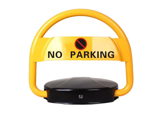 Bloqueio de estacionamento de automóveis com controlo remoto solar com altura ascendente de 390 mm e quadro de rolagem de aço para proteção segura do espaço de estacionamento