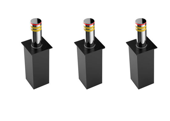 Bollard hidráulico em aço inoxidável 304 ou 316 com proteção IP68 e nível anti-colisão K6 a K12