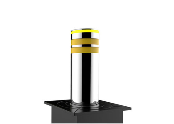 Barreira retrátil hidráulica IP68 à prova d'água, 600mm de altura, 3,7KW, para controle de tráfego e segurança de estacionamento