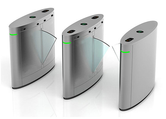 Catraca de barreira de aba de acrílico transparente para controle de acesso DC 24V 10mA